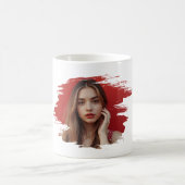 ペイントブラシフォト コーヒーマグカップ (中央)