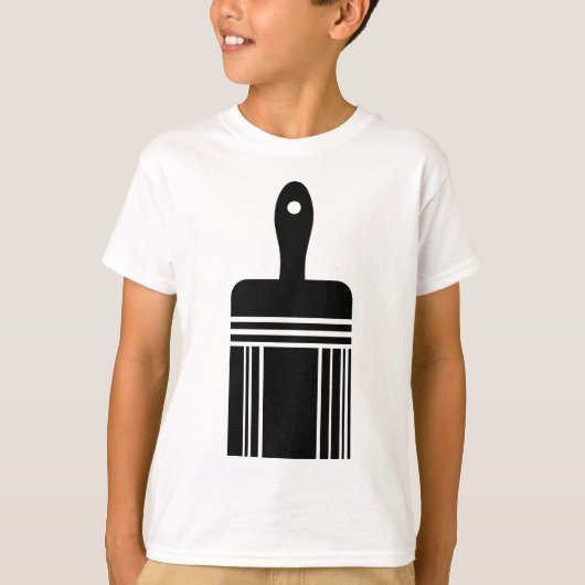 ペイントブラシ02 Tシャツ (正面)
