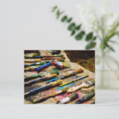 ペイントブラシ ポストカード (スタンド正面)