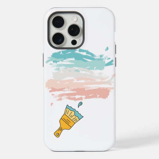 ペイントブラシ iPhoneケース (裏面)