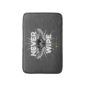 ペイントボールがバスルームのマットを拭かない バスマット (正面縦)