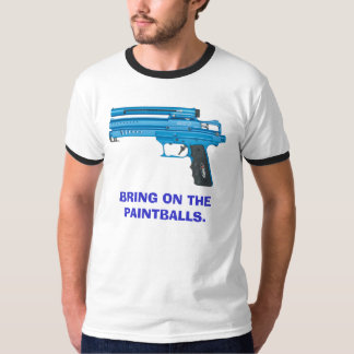 ペイントボールで持って来て下さい Tシャツ