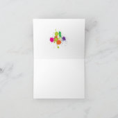 ペイントボールのサンキューカード サンキューカード (内部)