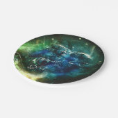 ペイントボールのパーティー ペーパープレート (アングル)