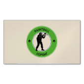 ペイントボールの戦い マグネット名刺 (正面)