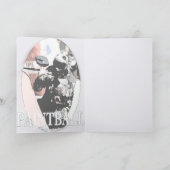 ペイントボールの挨拶状 カード (内部)