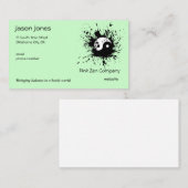 ペイントボールの陰陽Splat! 名刺 (正面/裏面)