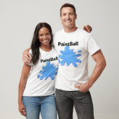 ペイントボールのsplat tシャツ (ユニセックス)