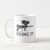 ペイントボールはそれを持って来ます コーヒーマグカップ (左)