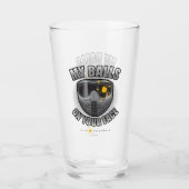 ペイントボールオンザーズ顔 タンブラーグラス (正面)