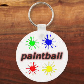 ペイントボールキーチェーン キーホルダー (正面)