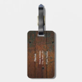 ペイントボールスカル ラゲッジタグ (裏面縦)