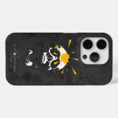 ペイントボールスカル Case-Mate iPhoneケース (裏面 (横))