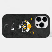 ペイントボールスカル Case-Mate iPhoneケース (裏面 (横))