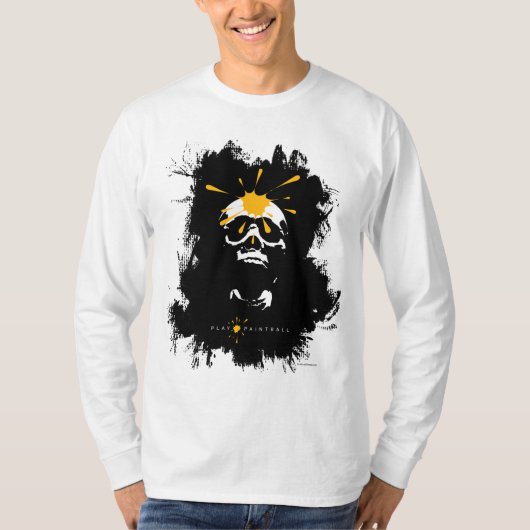 ペイントボールスカル Tシャツ (正面)