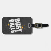 ペイントボールバストボールラゲッジタグ ラゲッジタグ (正面横)