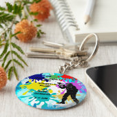 ペイントボールパーティー キーホルダー (側面)