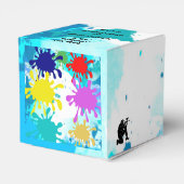 ペイントボールパーティー フェイバーボックス (裏面サイド)