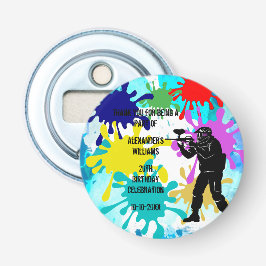 ペイントボールパーティー 栓抜き