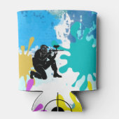 ペイントボールパーティー 缶クーラー (裏面)