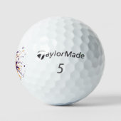 ペイントボールブラスト taylormade ゴルフボール (ロゴ)