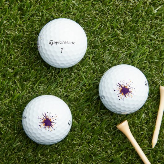 ペイントボールブラスト taylormade ゴルフボール (インサイチュ 芝生)