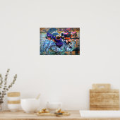 ペイントボールプリント – 大 ポスター (キッチン)