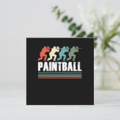 ペイントボールプレイヤー ヴィンテージ レトロ ペイントボールマーカーG 招待状 (スタンド正面)