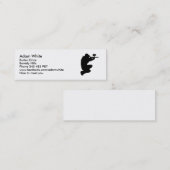 ペイントボールプレーヤー スキニー名刺 (正面/裏面)