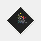 ペイントボールヘルメットペイントボールプレイヤーマーカギフト スタンダードカクテルナプキン (角)