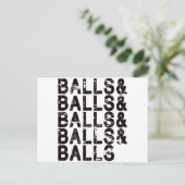 ペイントボールボール ポストカード (スタンド正面)