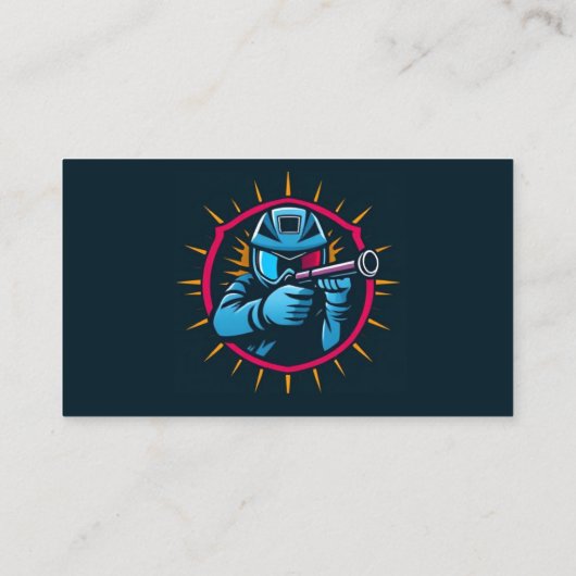 ペイントボールロゴゲームプレーヤーアートポップ・アートのグラフィック 名刺 (裏面)