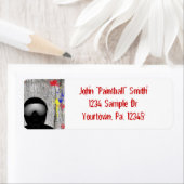 ペイントボール住所 シール (インサイチュ)