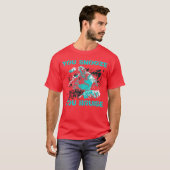 ペイントボール好きな男性 女性のための面白いペイントボールアート Tシャツ (正面フル)