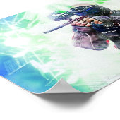 ペイントボール小プリントSR3 ポスター (角)