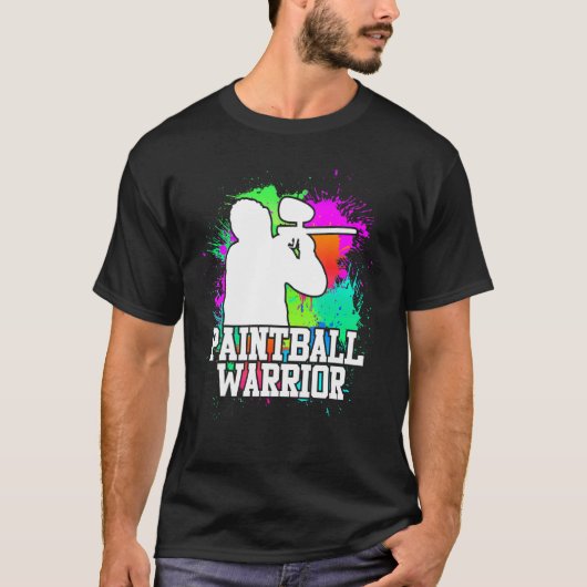 ペイントボール戦士ペイントバラー1 Tシャツ (正面)