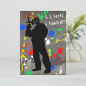 ペイントボール準備はいいか？ 招待状 (スタンド正面)