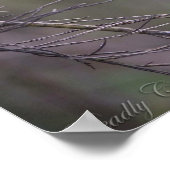 ペイントボール自然 ポスター (角)