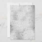 ペイントボール誕生日パーティーへの招待 招待状 (裏面)