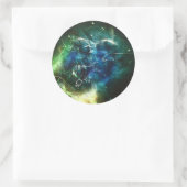 ペイントボール超現実的 ラウンドシール (バッグ)