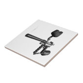 ペイントボール銃4 タイル (側面)