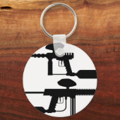 ペイントボール銃 キーホルダー (正面)