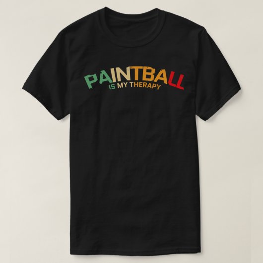 ペイントボール1 Tシャツ (デザイン正面)