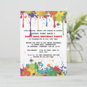 ペイントボール カラー インビテーション (スタンド正面)