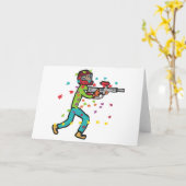 ペイントボール カード (黄色い花)