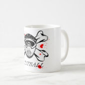 ペイントボール コーヒーマグカップ (正面右)