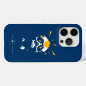 ペイントボール スカル Case-Mate iPhoneケース (裏面 (横))