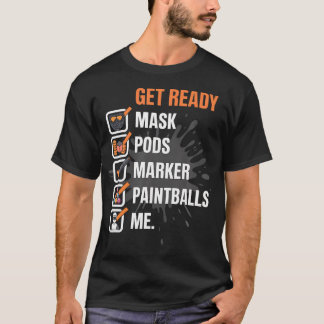 ペイントボール ペイントボールギア ペイントボーラー Tシャツ