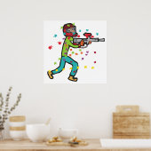 ペイントボール ポスター (キッチン)