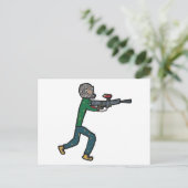 ペイントボール ポストカード (スタンド正面)